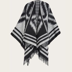 Frye Roper Poncho Wool